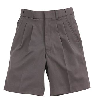 Grey School Shorts Mens