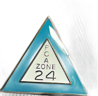 Zone 24 Tie Pin