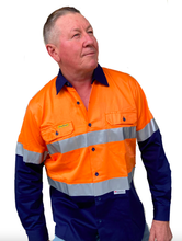 Load image into Gallery viewer, Hi Vis L/S Vizzy Bull
