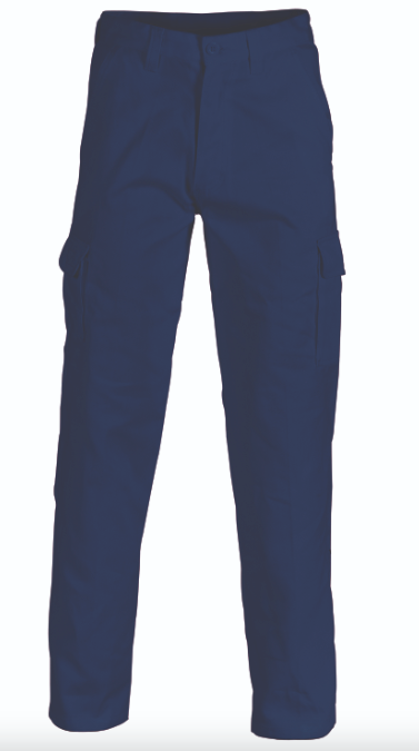 Cotton Drill Cargo Pants