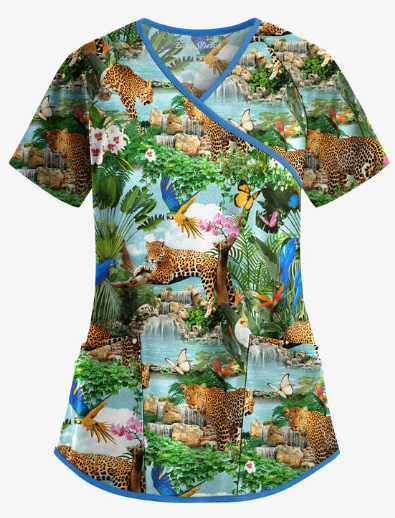 Fun Scrubs Tropical Paradise