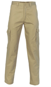 Cotton Drill Cargo Pants